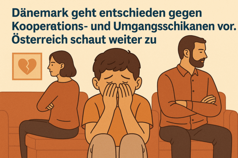 Dänemark geht entschieden gegen Kooperations- und Umgangsschikanen vor. Österreich schaut weiter zu