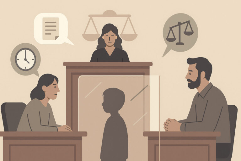 Richterin bestellt Sachverständigengutachten, die Mutter bestimmt