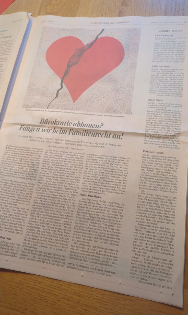 Bürokratie abbauen? Fangen wir beim Familienrecht an!